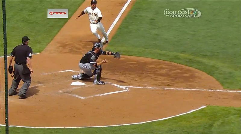 Illustration for article titled White Sox Boned By Catcher-Blocking-The-Plate Rule, Ventura Loses It